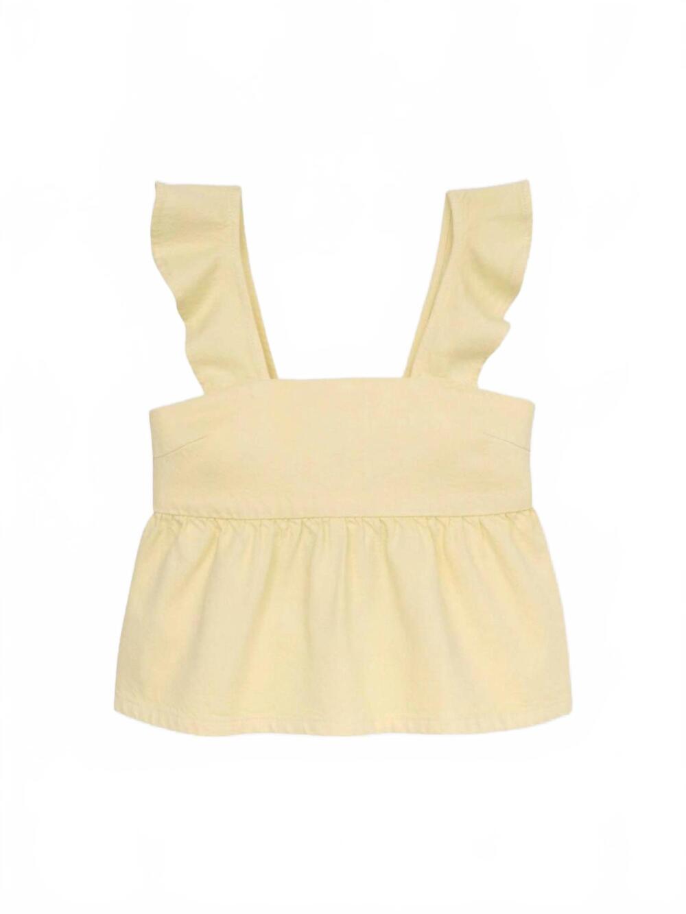 NEW DL1961 - WOMEN'S girls meredyth denim top in yellow
